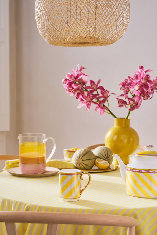 Bowl Pip Chique Stripes Yellow 15.5cm