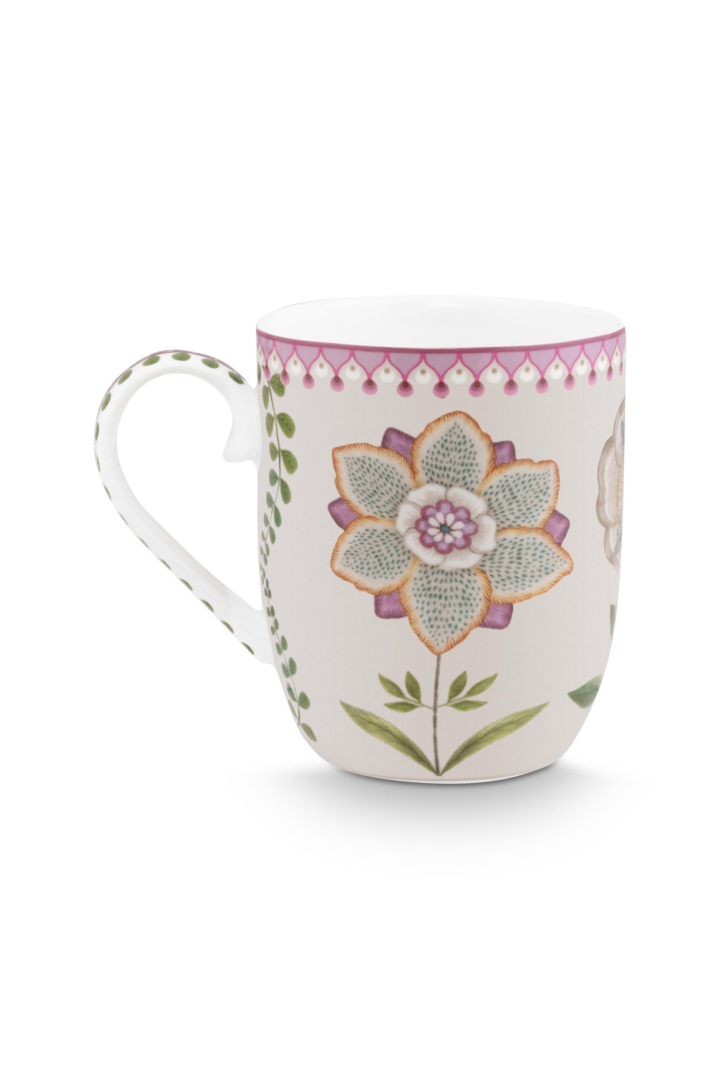 Mug Small Lily & Lotus Off White 145ml