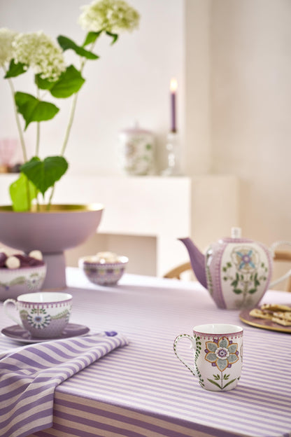 Mug Small Lily & Lotus Off White 145ml