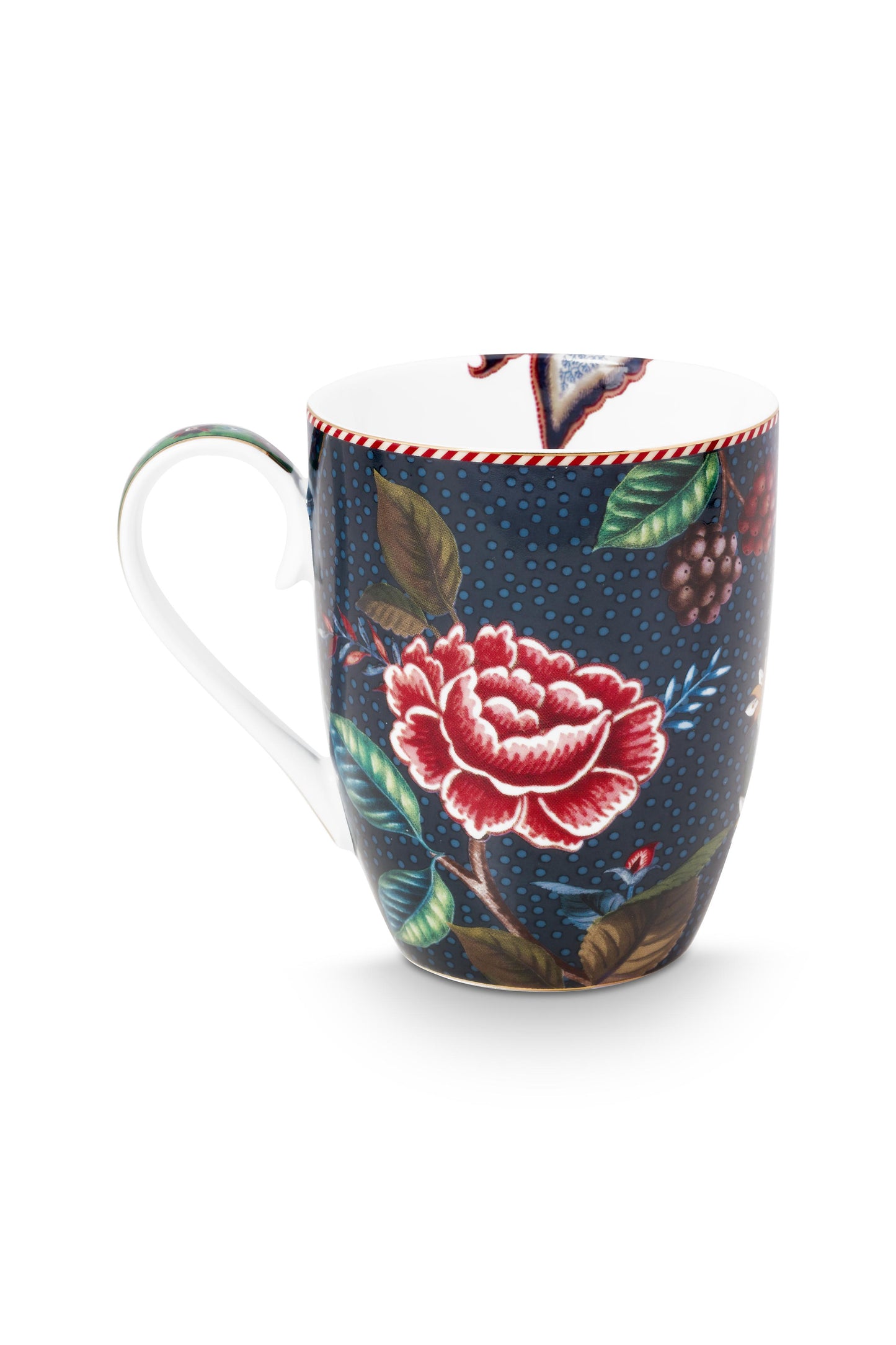 Gift Set of 2 Mugs Large Berry Blues 350ml