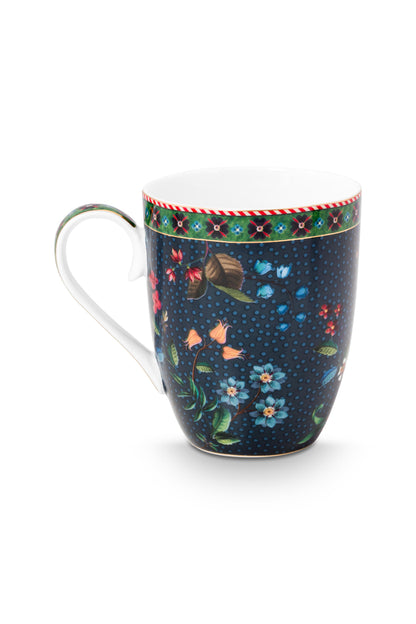Gift Set of 2 Mugs Large Berry Blues 350ml