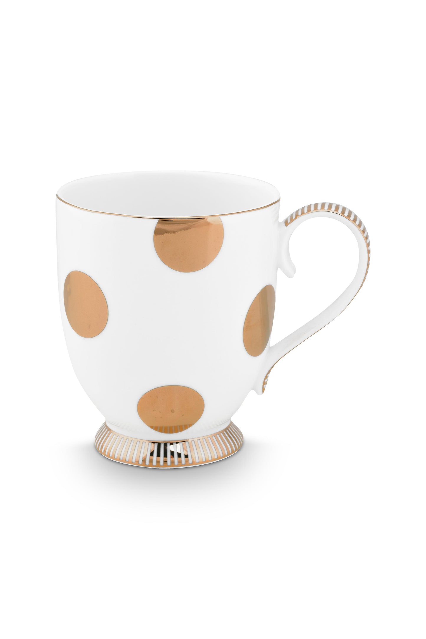 Mug Dot Delight White-Gold 350ml