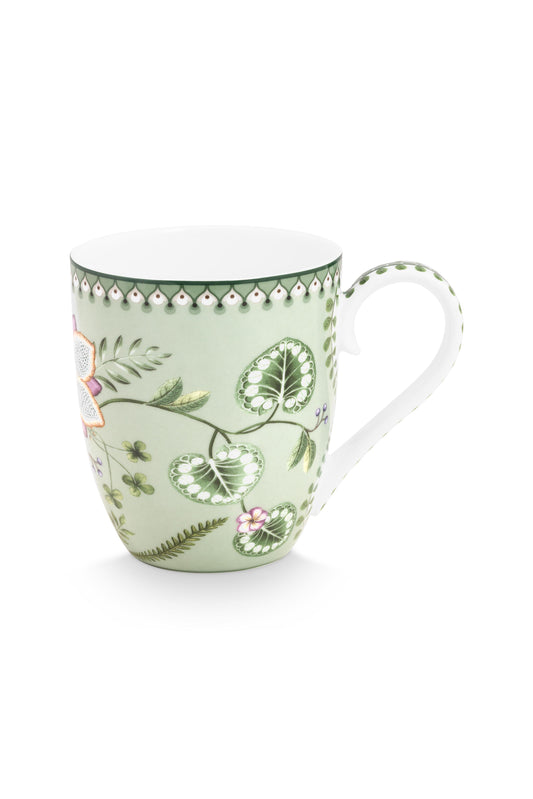 Mug XL Lily & Lotus Light Green 450ml