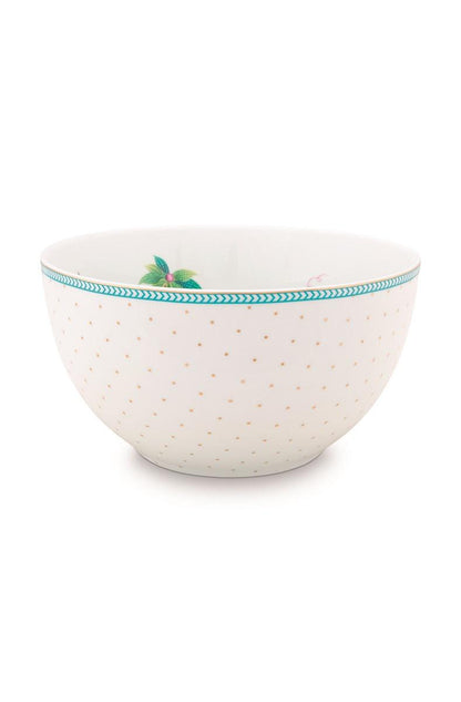 Bowl Jolie Flowers Dots Gold 15cm