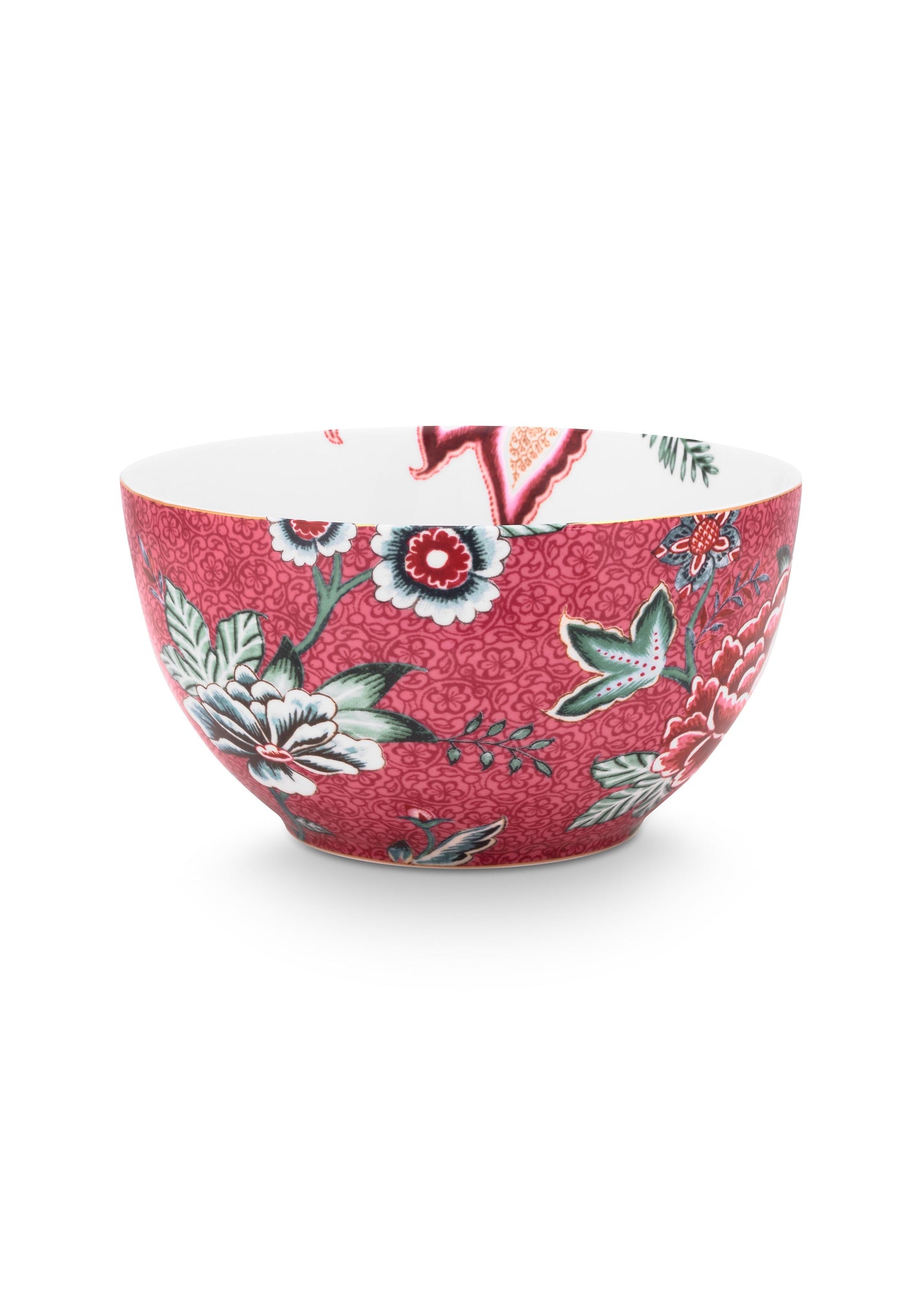 Bowl Flower Festival Dark Pink 15cm