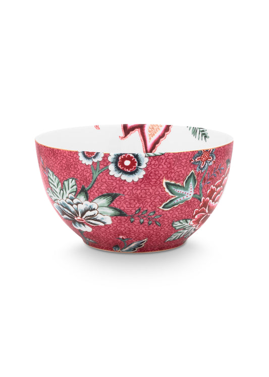 Bowl Flower Festival Dark Pink 15cm