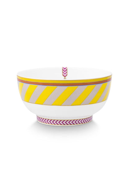 Bowl Pip Chique Stripes Yellow 18cm