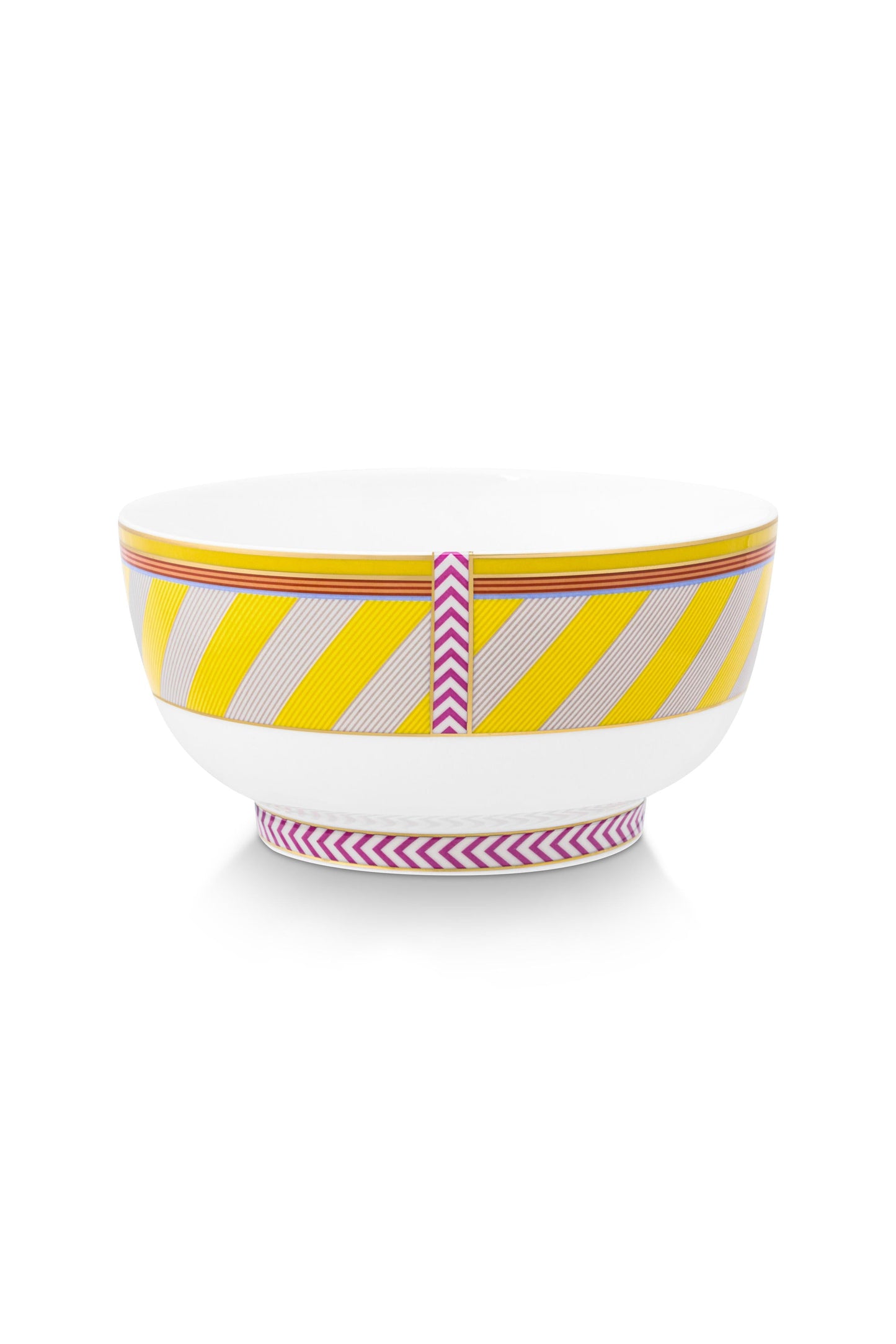 Bowl Pip Chique Stripes Yellow 18cm