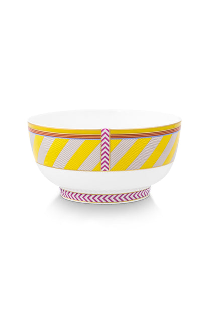 Bowl Pip Chique Stripes Yellow 18cm