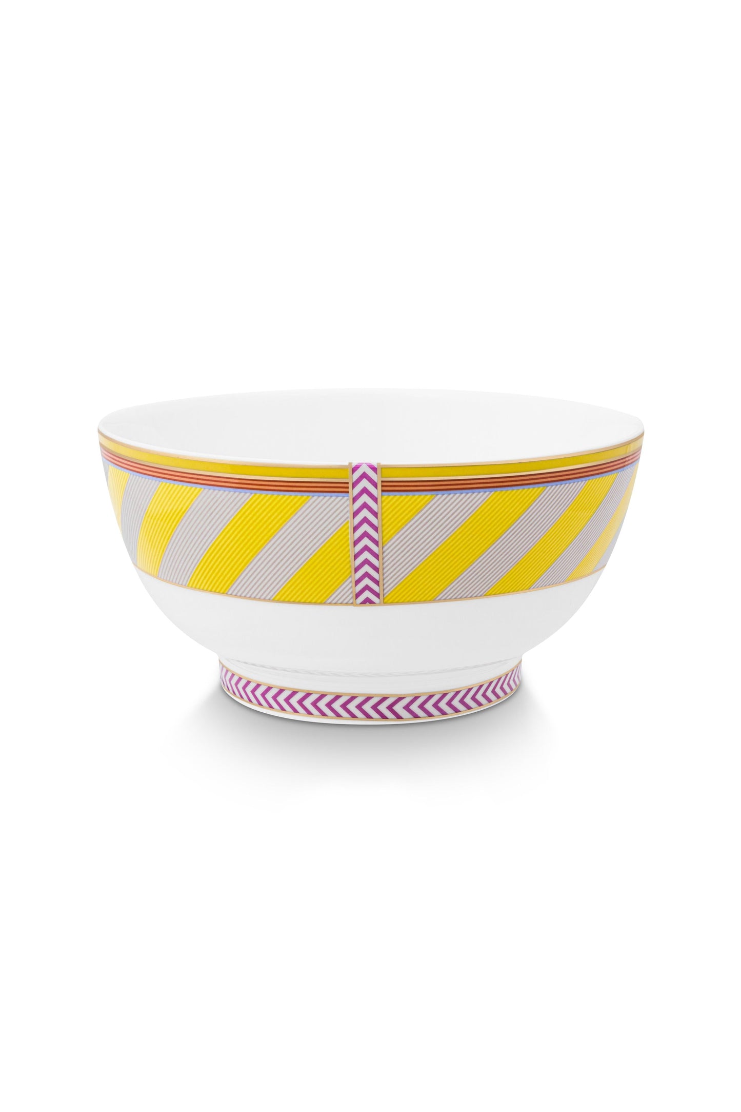 Bowl Pip Chique Stripes Yellow 20.5cm