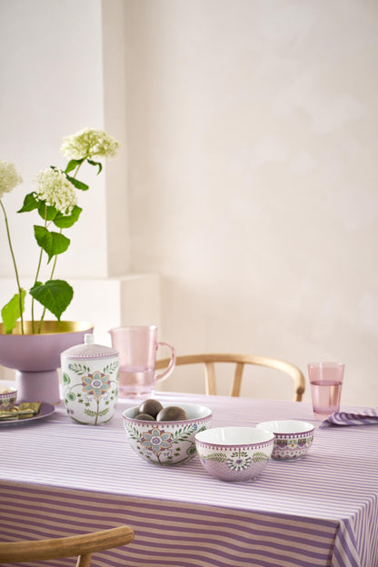 Bowl Lily & Lotus Tiles Lilac 15cm