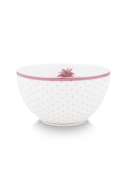 Bowl Jolie Dots Gold Pink 15cm