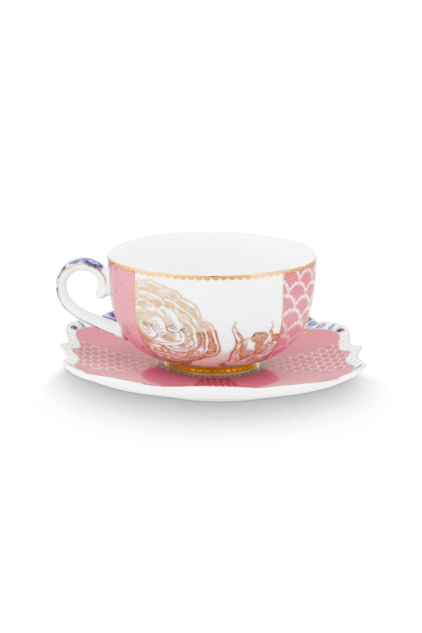 Espresso Cup and Saucer Royal Pink 125ml