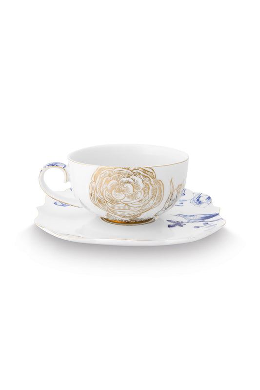Cup and Saucer Royal White 225ml
