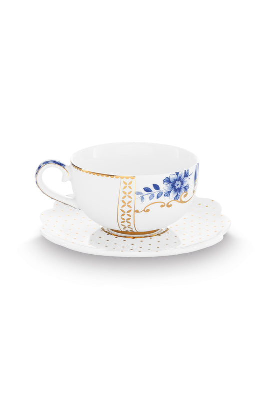 Espresso Cup & Saucer Royal White 125ml