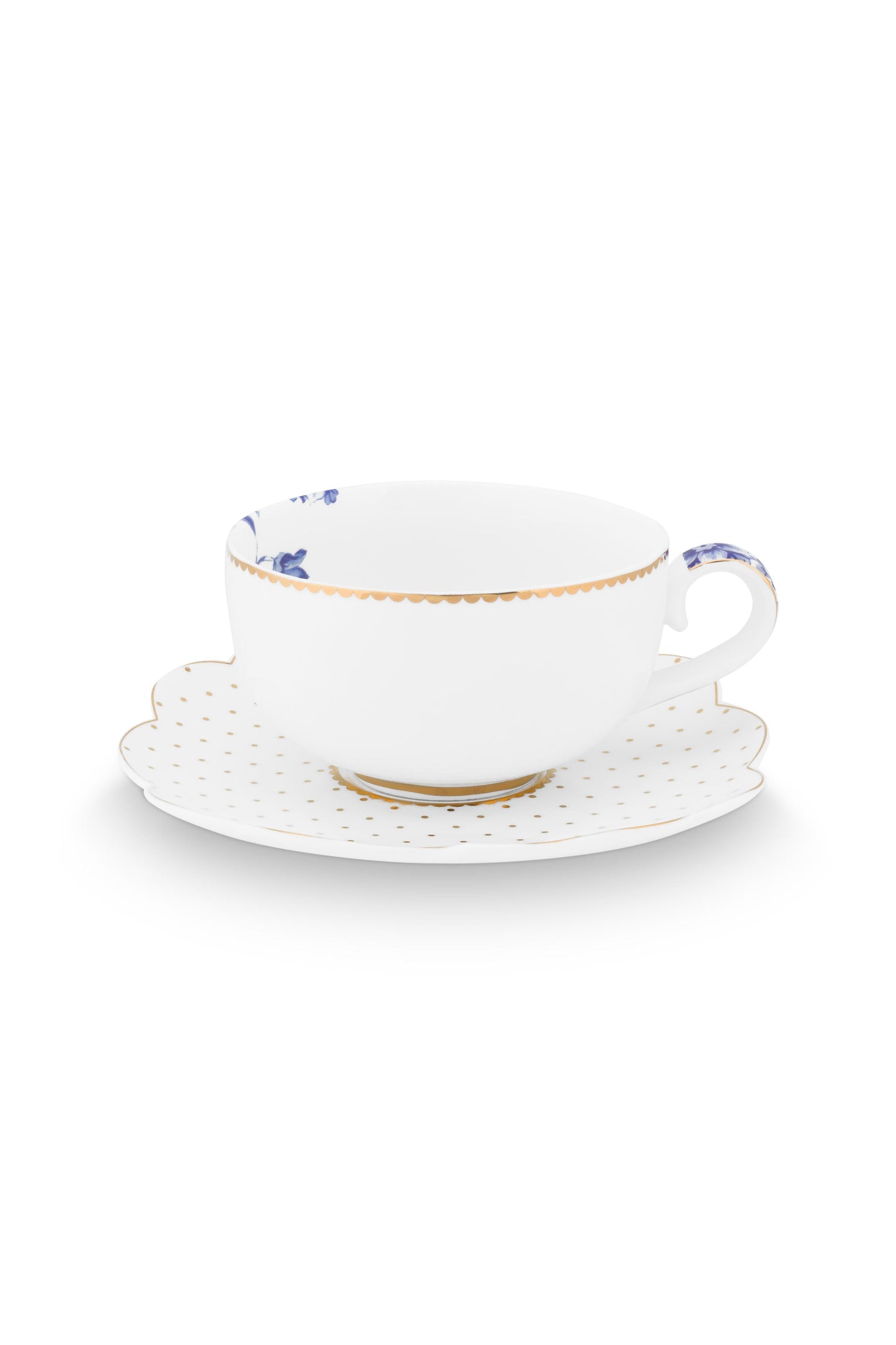 Espresso Cup & Saucer Royal White 125ml
