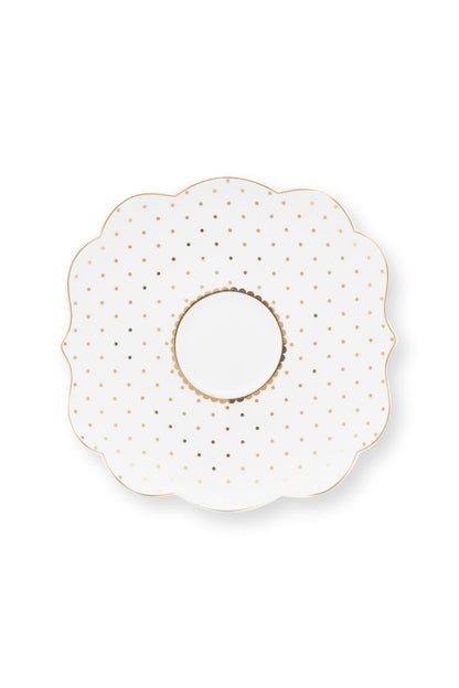Espresso Cup & Saucer Royal White 125ml