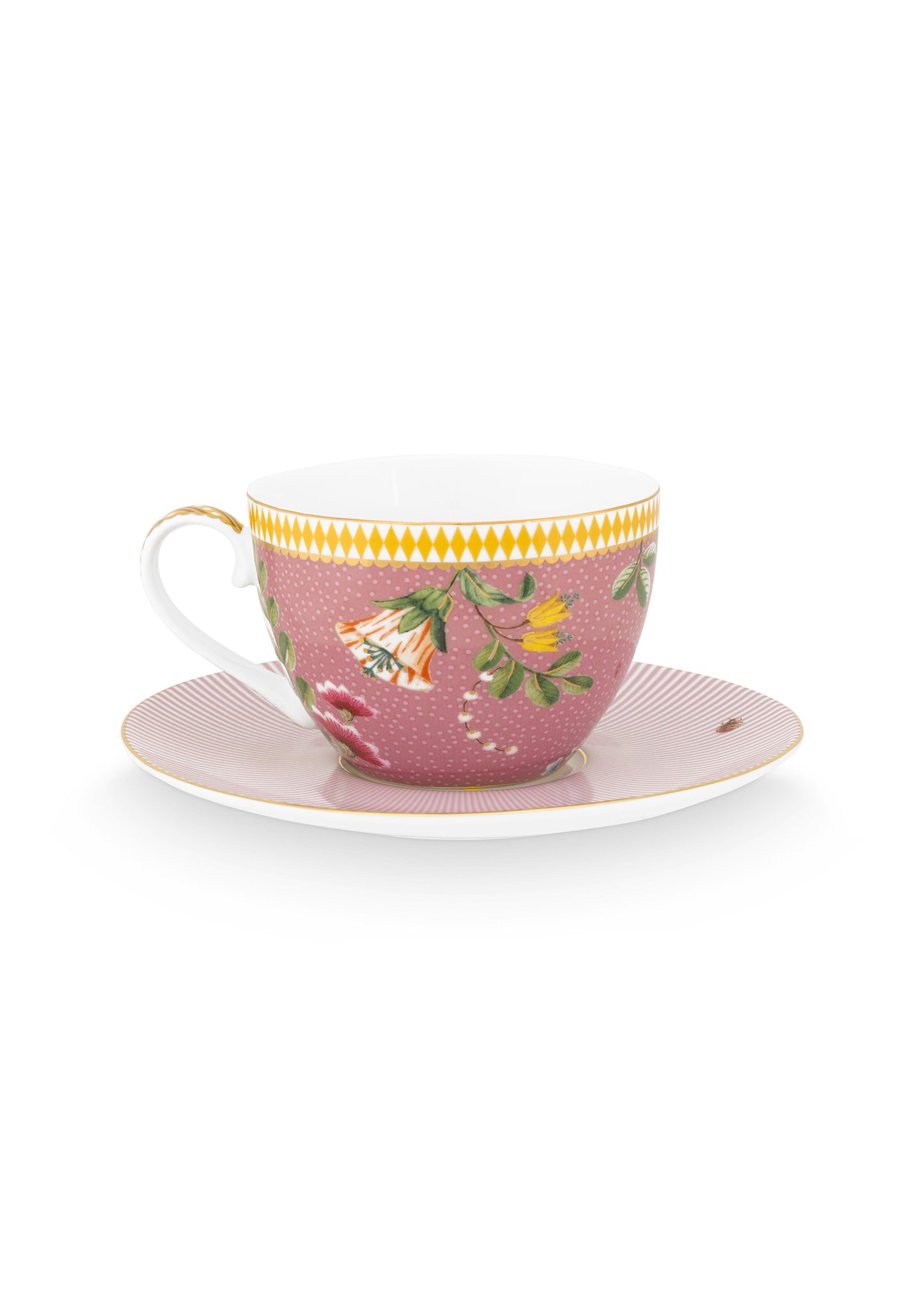 Cup & Saucer La Majorelle Pink 280ml