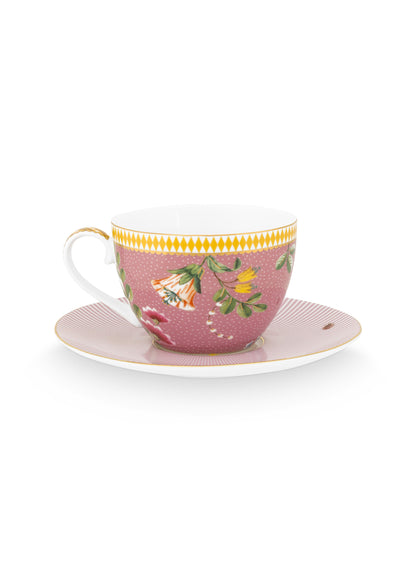 Cup & Saucer La Majorelle Pink 280ml