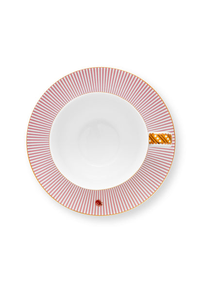 Cup & Saucer La Majorelle Pink 280ml