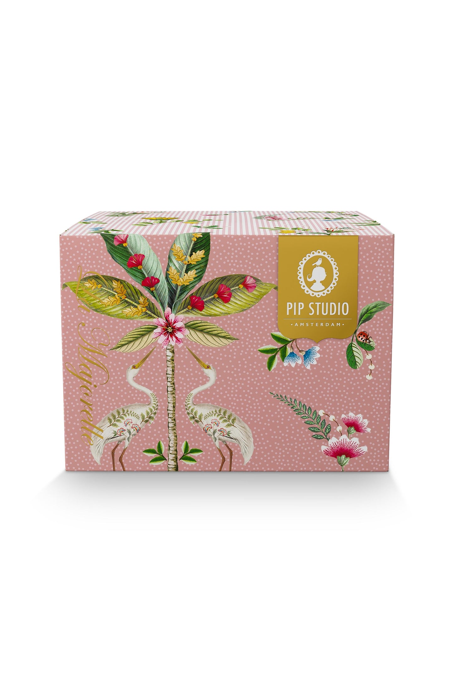 Gift Set of 2 Cups & Saucers La Majorelle Pink 280ml