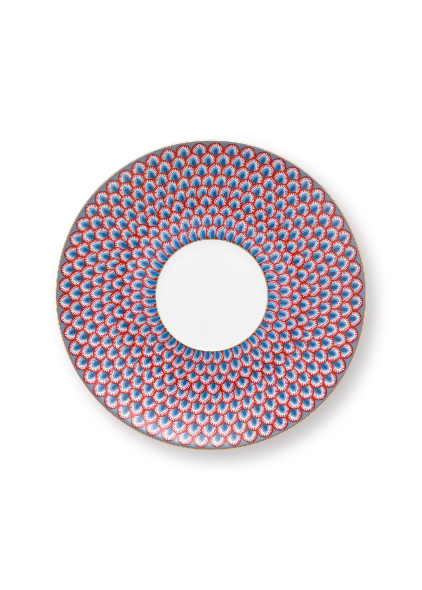 Cup & Saucer Flower Festival Light Blue 280ml