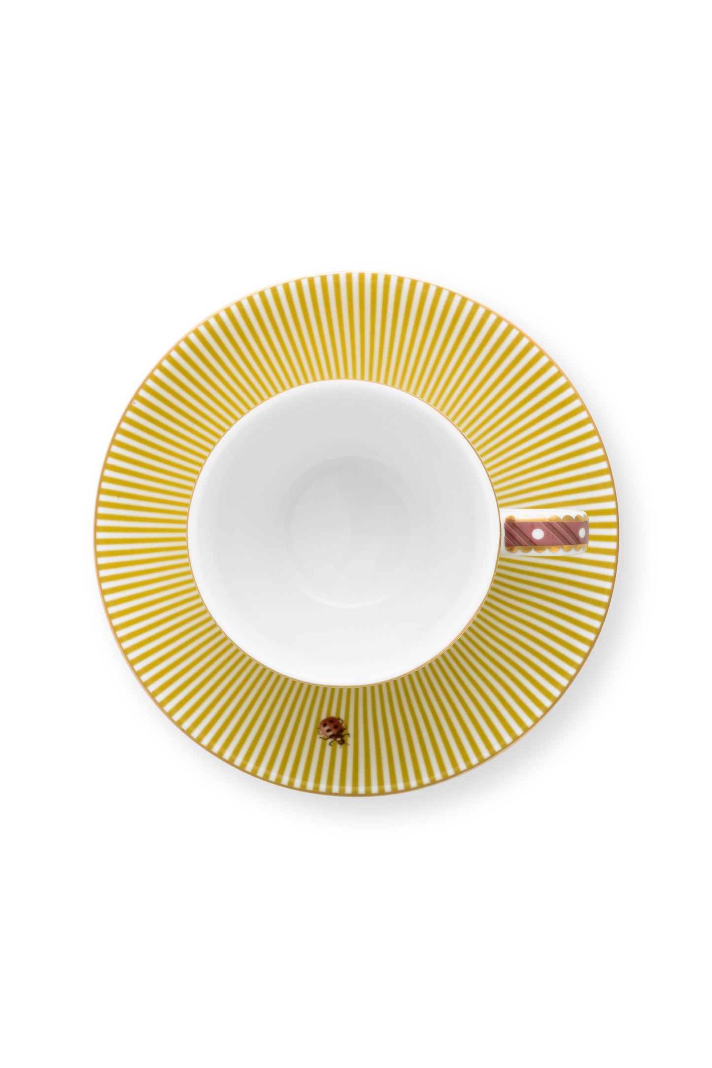 Espresso Cup & Saucer La Majorelle Yellow 120ml
