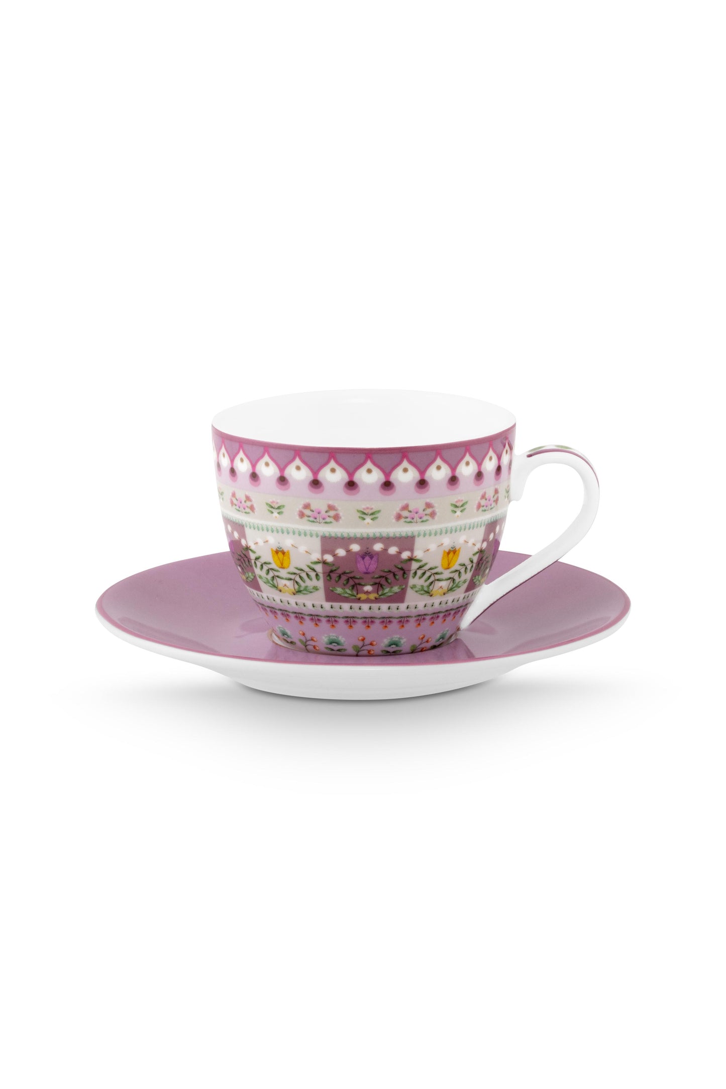 Espresso Cup and Saucer Lily & Lotus Moon Delight Multi 120ml