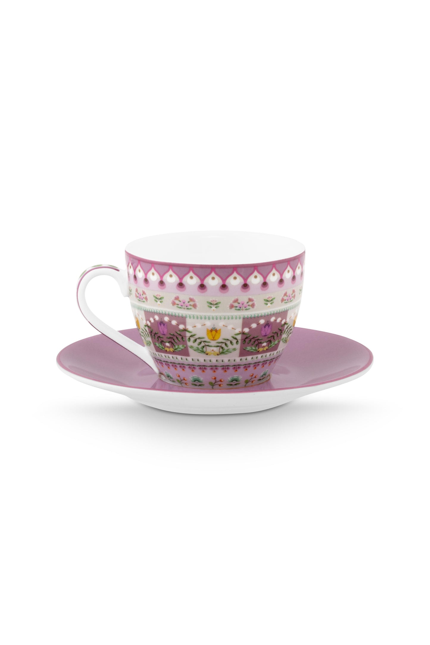 Espresso Cup and Saucer Lily & Lotus Moon Delight Multi 120ml