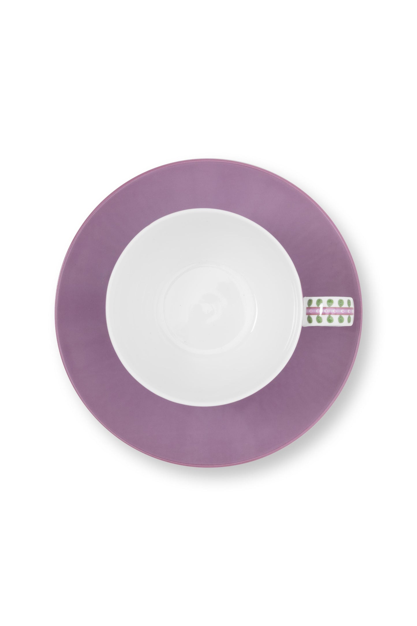 Cup and Saucer Lily & Lotus Tiles Lilac 280ml