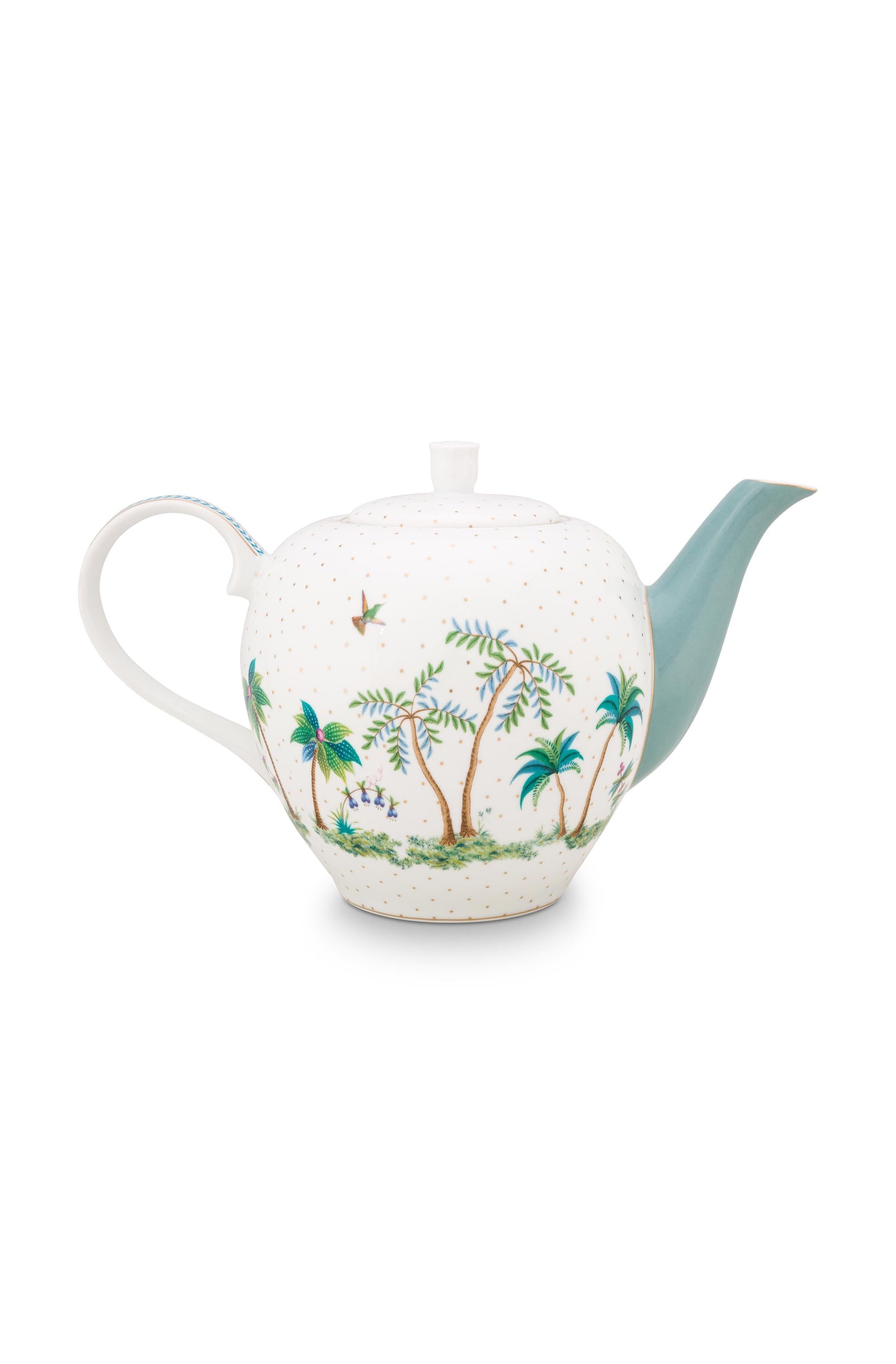 Teapot Large Jolie Dots Gold 1.6ltr