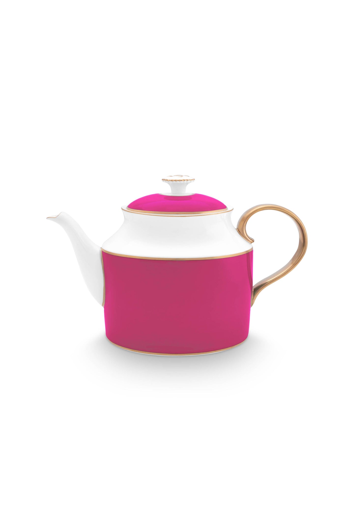 Tea Pot Large Pip Chique Gold-Pink 1.8ltr