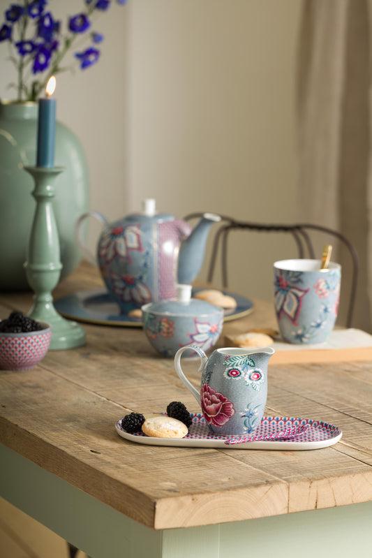 Creamer Small Flower Festival Light Blue 250ml