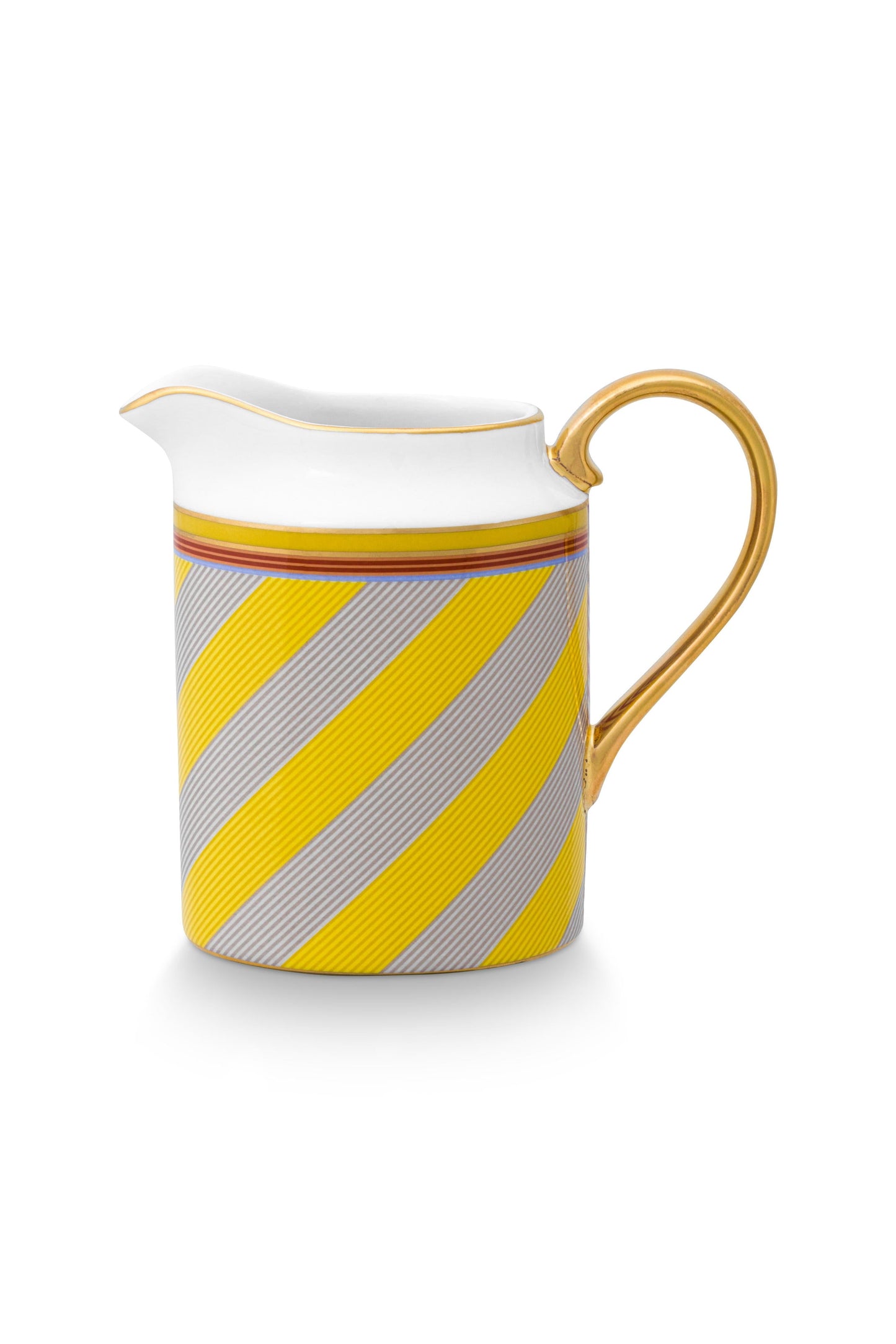 Creamer Small Pip Chique Stripes Yellow 260ml