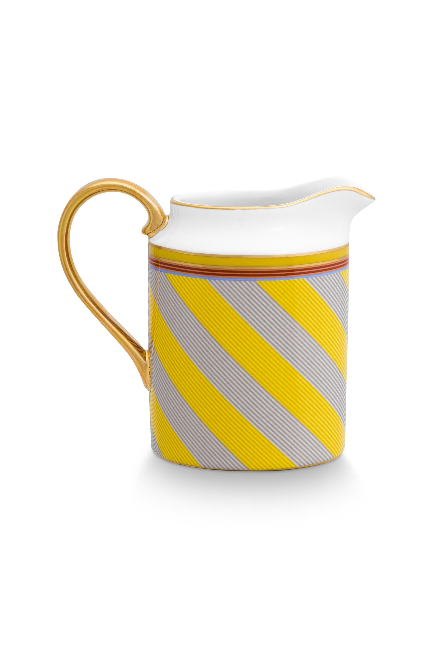 Creamer Small Pip Chique Stripes Yellow 260ml
