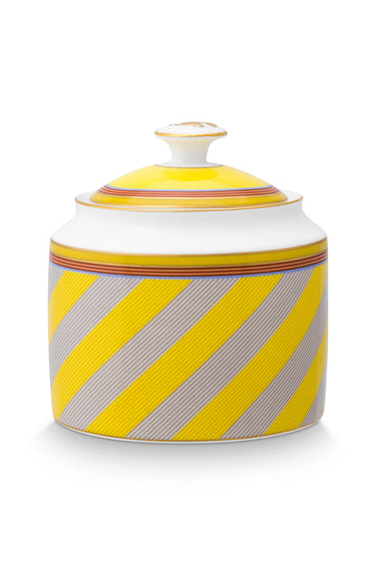 Sugar Bowl Pip Chique Stripes Yellow 550ml