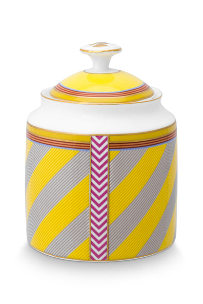 Sugar Bowl Pip Chique Stripes Yellow 550ml