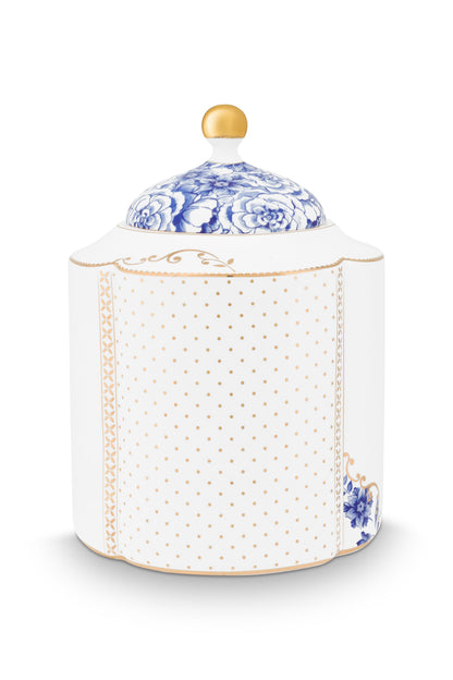 Storage Jar Medium Royal White 1.9ltr