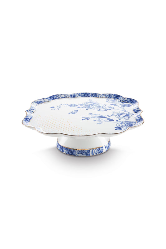 Cake Stand Royal White 24x24cm
