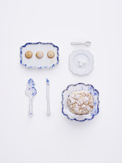 Cake Stand Royal White 24x24cm