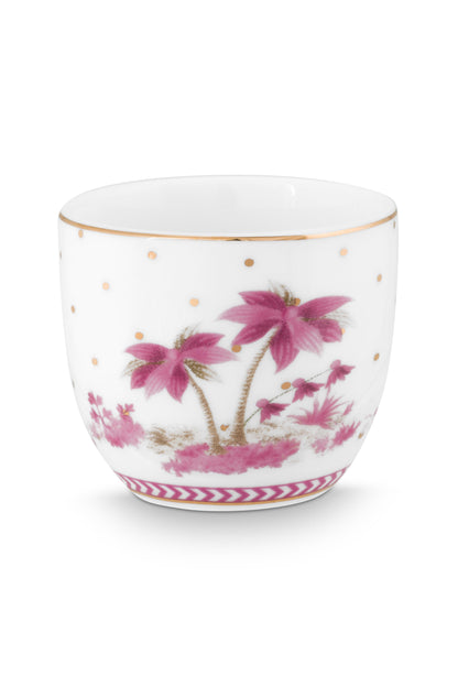 Egg Cup Jolie Dots Gold Pink