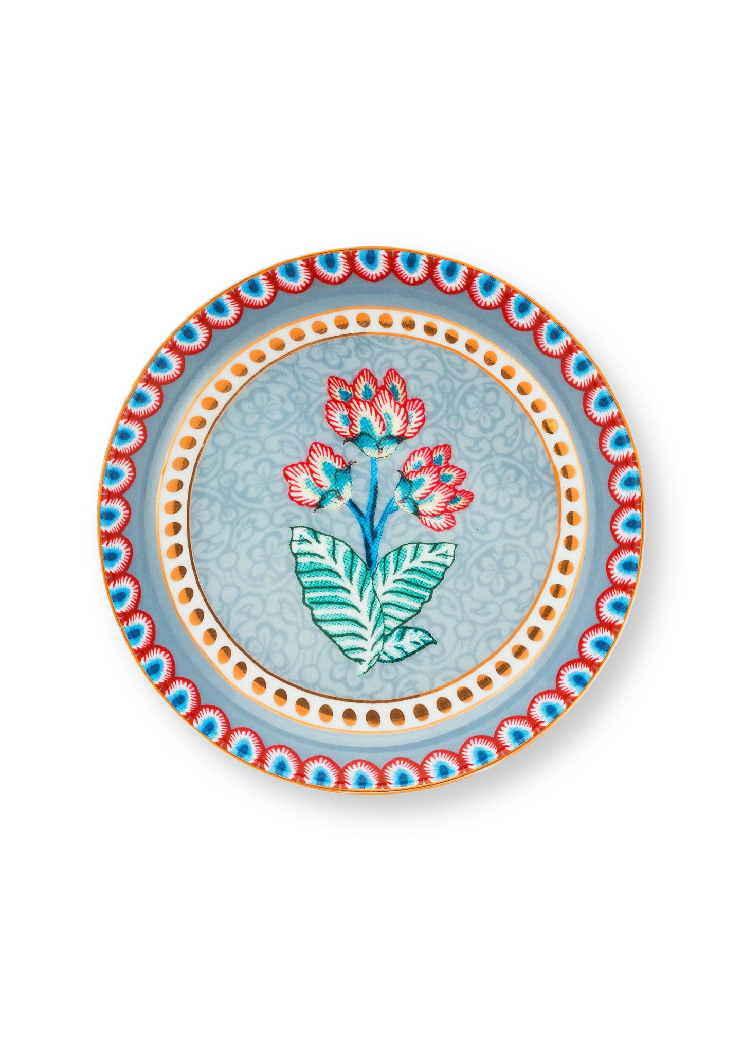 Tea Tip Flower Festival Light Blue 9cm