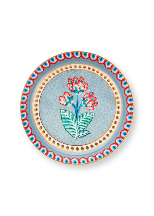 Tea Tip Flower Festival Light Blue 9cm