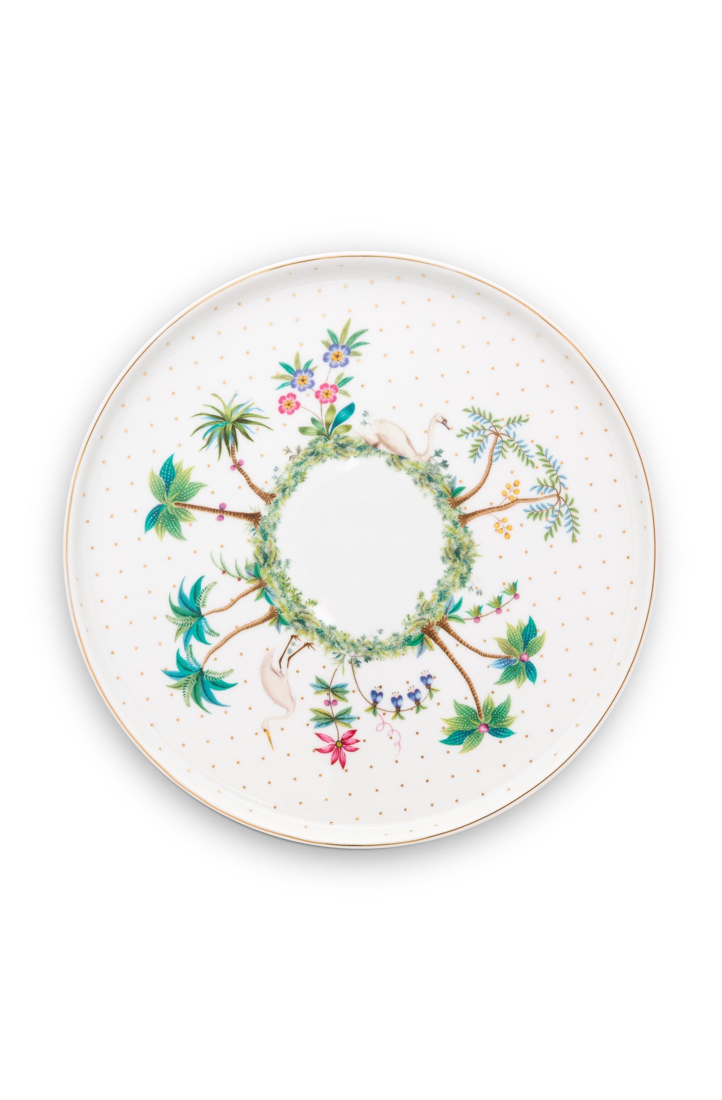 Cake Stand Jolie Dots Gold 21cm