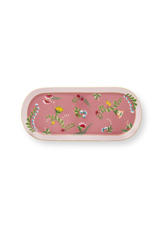Small Platter La Majorelle Pink 33.3x15.5cm