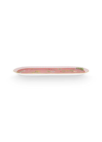 Small Platter La Majorelle Pink 33.3x15.5cm