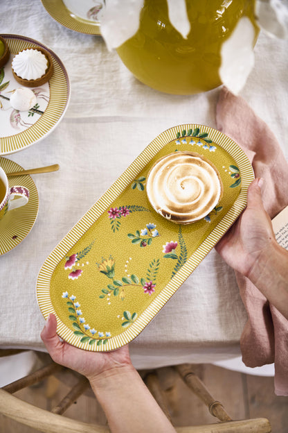 Small Platter La Majorelle Yellow 33.3x15.5cm