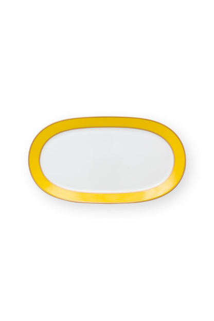 Tray Rectangular Pip Chique Gold-Yellow 28x16x2cm