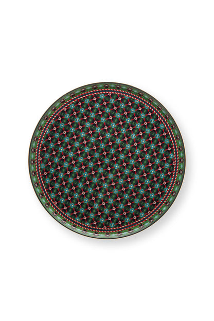 Cake Stand Clover Green 21cm
