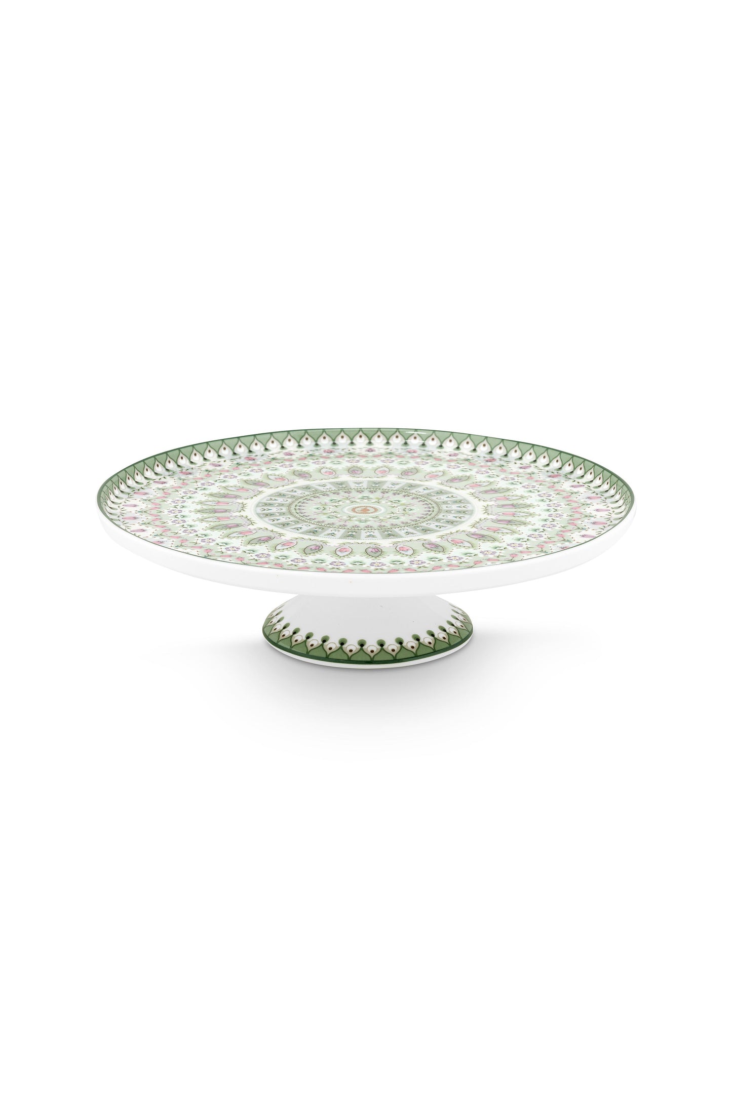 Mini Cake Tray Lily & Lotus Moon Delight Light Green 21cm